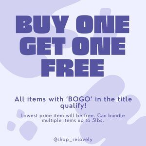 BOGO SALE